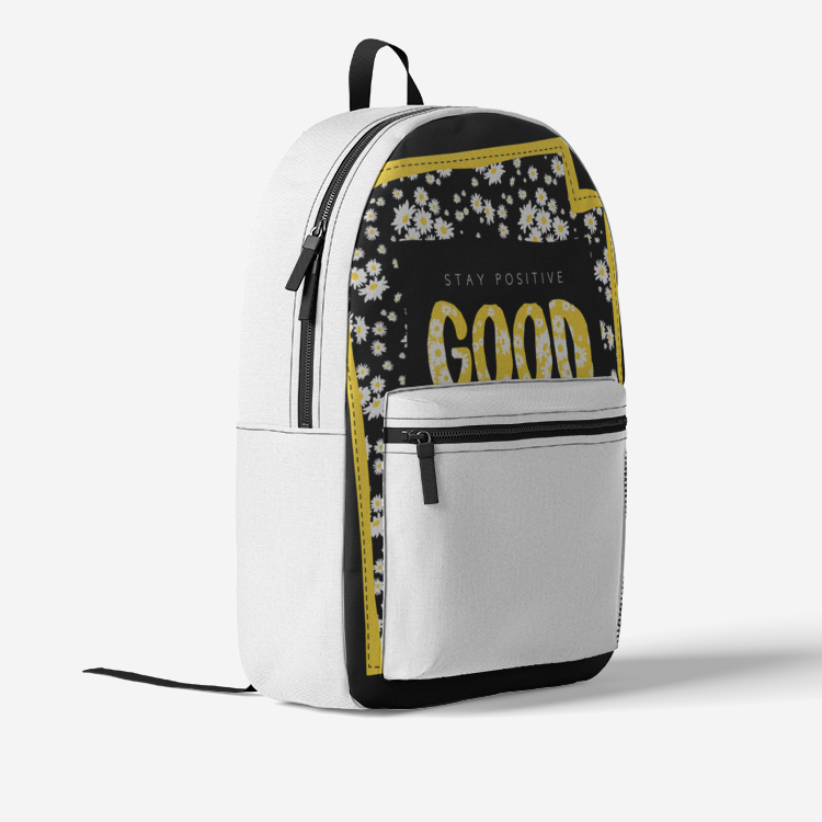 Retro Colorful Print Trendy Backpack