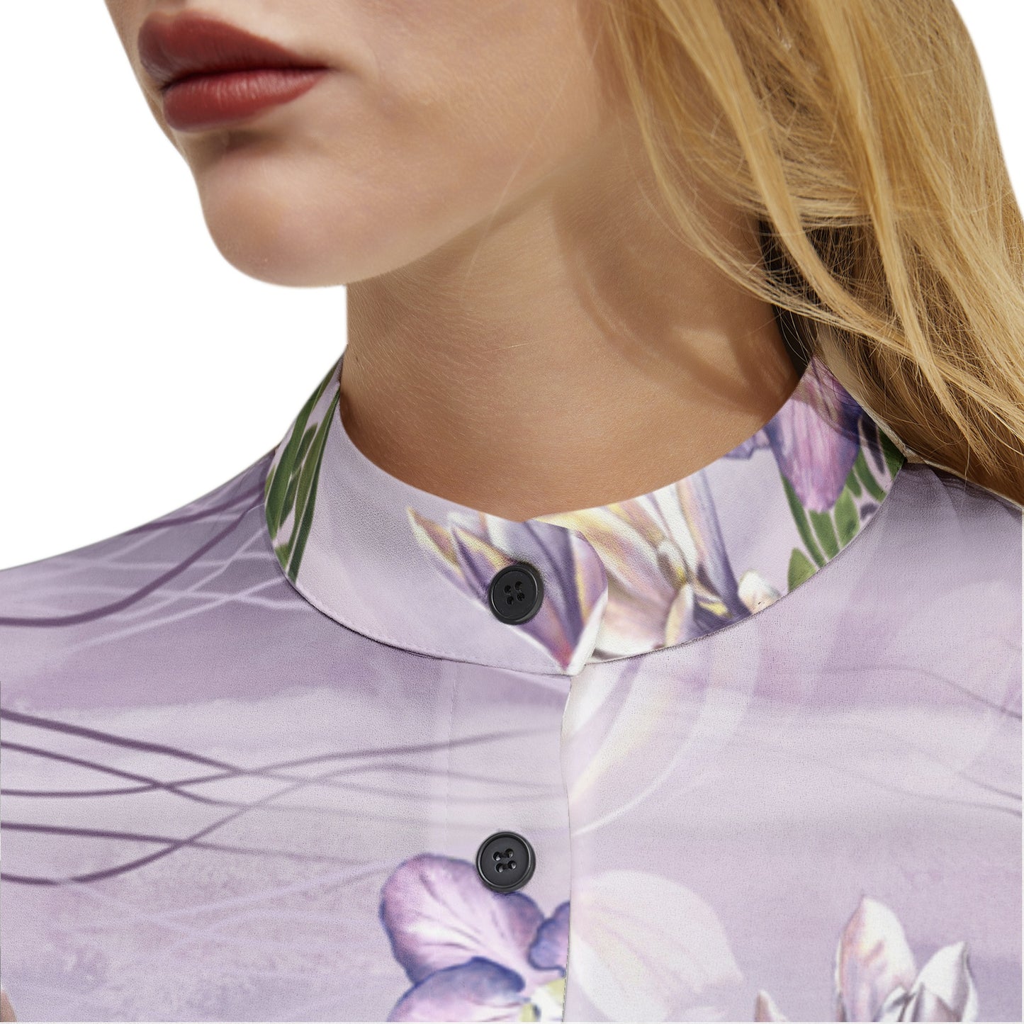 Long Sleeve Button Up Casual Shirt Top