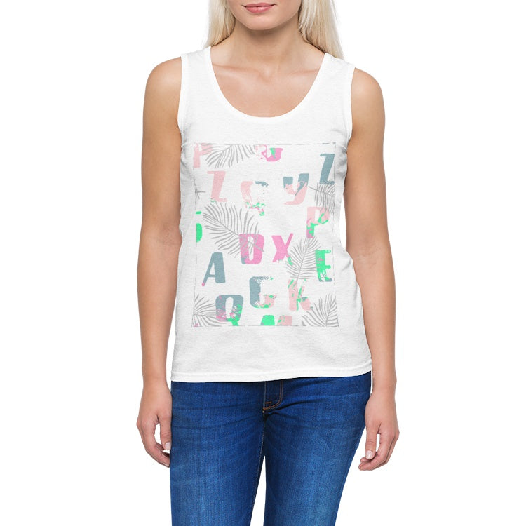 Women’s Stretch Microfiber Scoop Neckline Tank Top