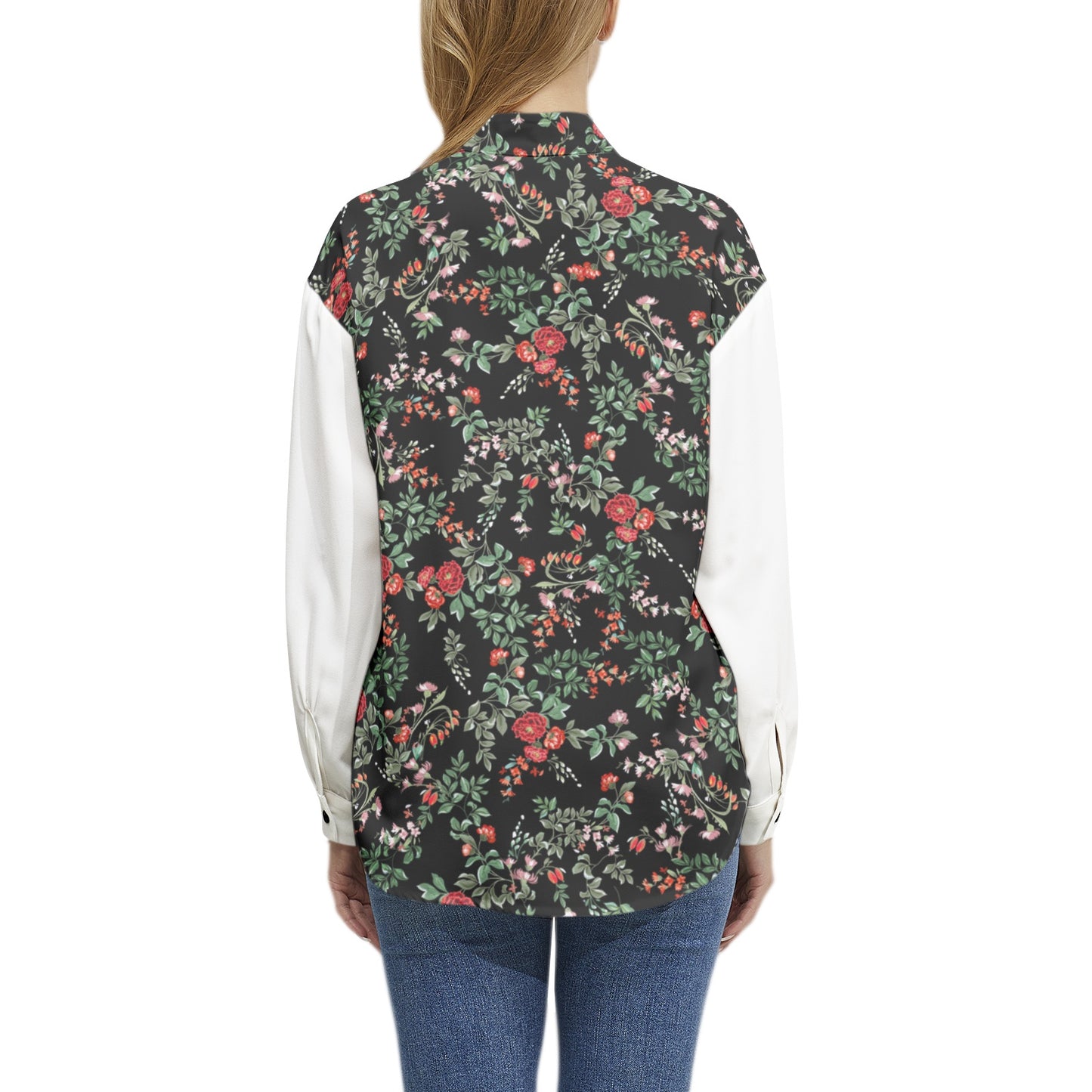 Long Sleeve Button Up Casual Shirt Top