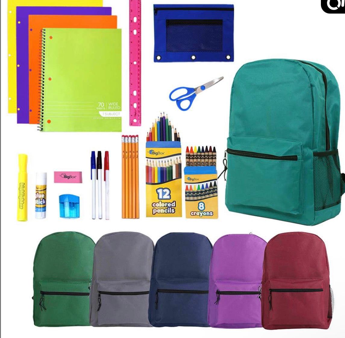 Backpack School kit