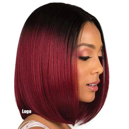Wholesale 2026 Women's Short Straight Hair Middle Split Bob Wigs Brazilian Vietnamese Style Wholesale Price