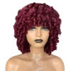 High Density 280g Human Hair Wig SDD Vietnamese Style Loose Curly Short Bob with Fringe