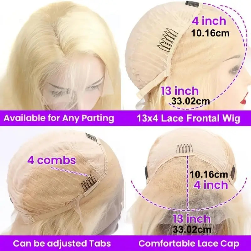 10 Inch Glueless Machine Made High Temperature Fiber Synthetic Wig 150% Density 4x4 Closure Short Bob Straight Wigs Women Small