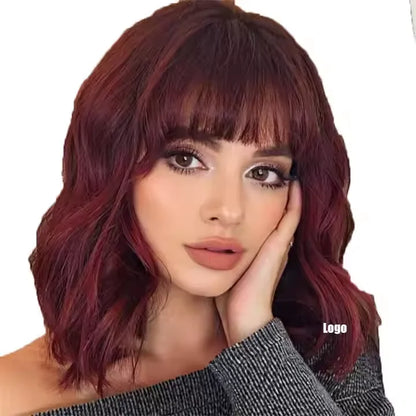 Wholesale 2026 Women's Short Straight Hair Middle Split Bob Wigs Brazilian Vietnamese Style Wholesale Price