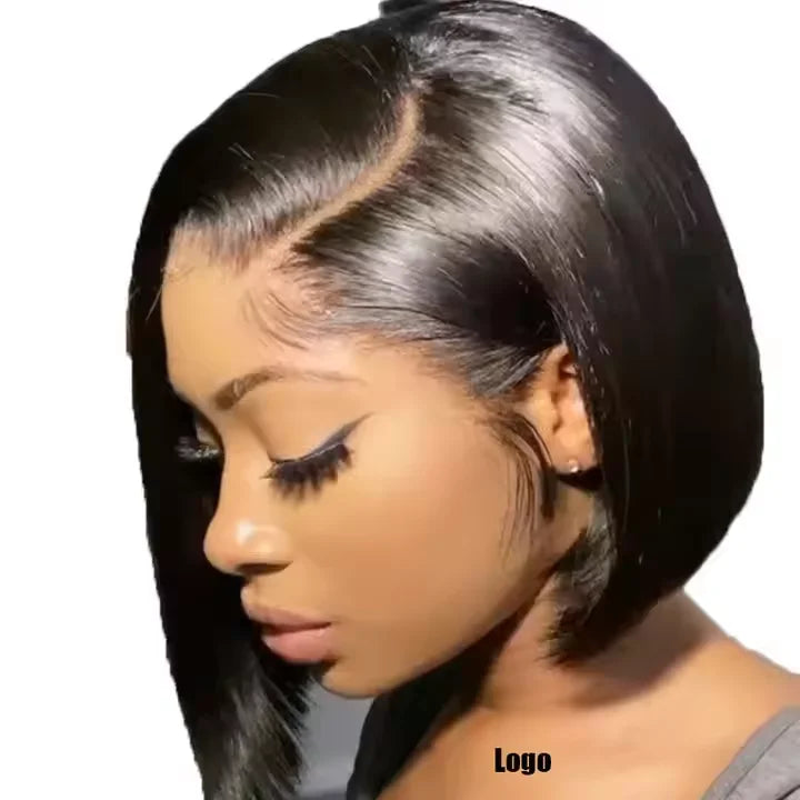 Wholesale 2026 Women's Short Straight Hair Middle Split Bob Wigs Brazilian Vietnamese Style Wholesale Price