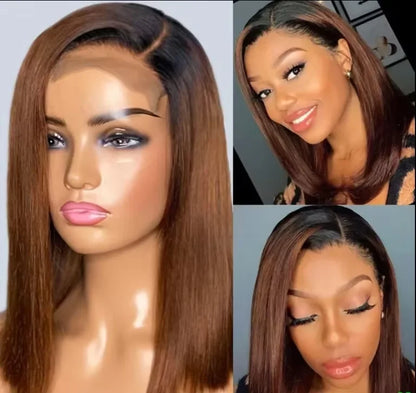 Wholesale 2026 Women's Short Straight Hair Middle Split Bob Wigs Brazilian Vietnamese Style Wholesale Price