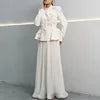 Bettergirl New Fashion Temperament Elegant Wind Suit New Splicing Butterfly Decorative Waist Coat High Waist Pleated Half Dress