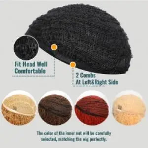 Heat-Resistant Short Synthetic African Curly Wig with Bangs Black Elastic Curls Features Short Bob Style for Women Made in China