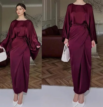 Dress Women Eid Abaya Party Dresses Dubai Kaftan Jalabiya Ramadan Muslim Abayas Morocco Arab Long Robe Lace Up Islam Vestidos