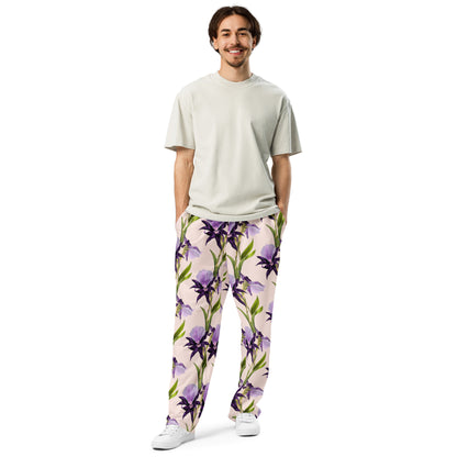 Wide-leg joggers