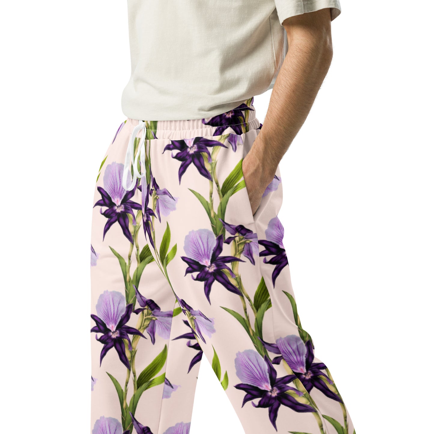 Wide-leg joggers