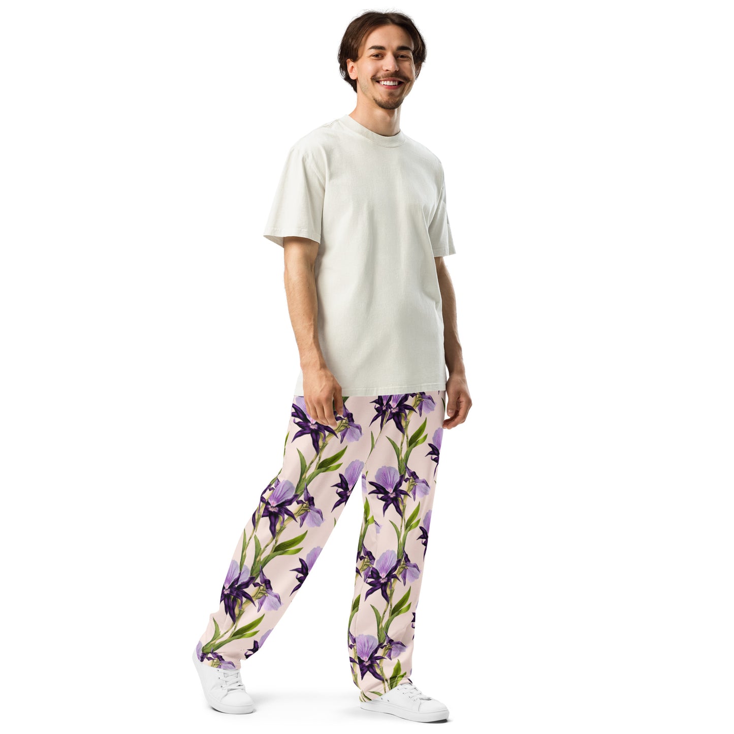 Wide-leg joggers