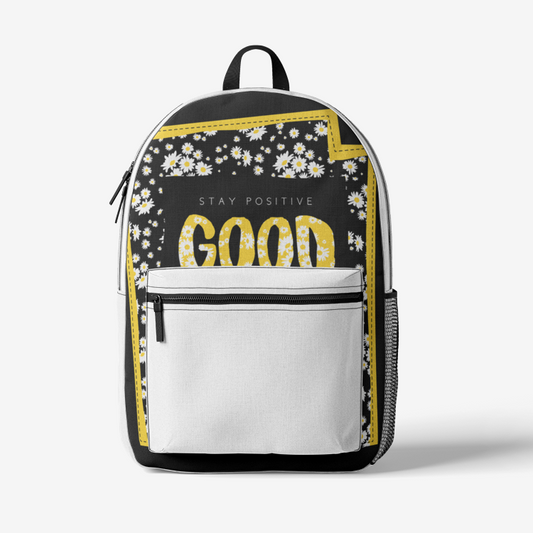Retro Colorful Print Trendy Backpack